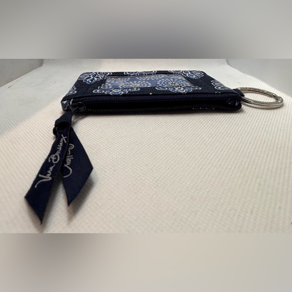 Vera Bradley | Calypso Blue ID holder/keyring/coin purse - Picture 13 of 14